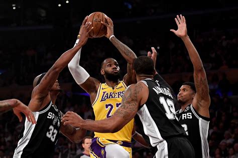 lakers vs spurs head to head